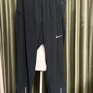 Nike Black Running Track Pants with Reflective Swoosh